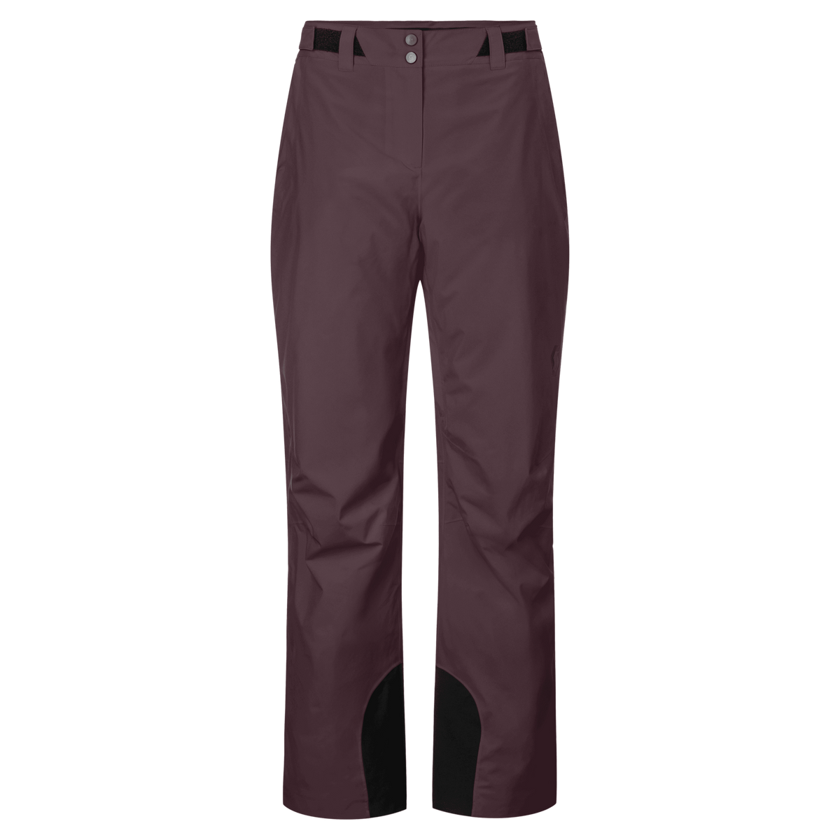 SCOTT Ultimate Dryo 10 Wintersporthose Damen – Cocoa Red – Vorderansicht