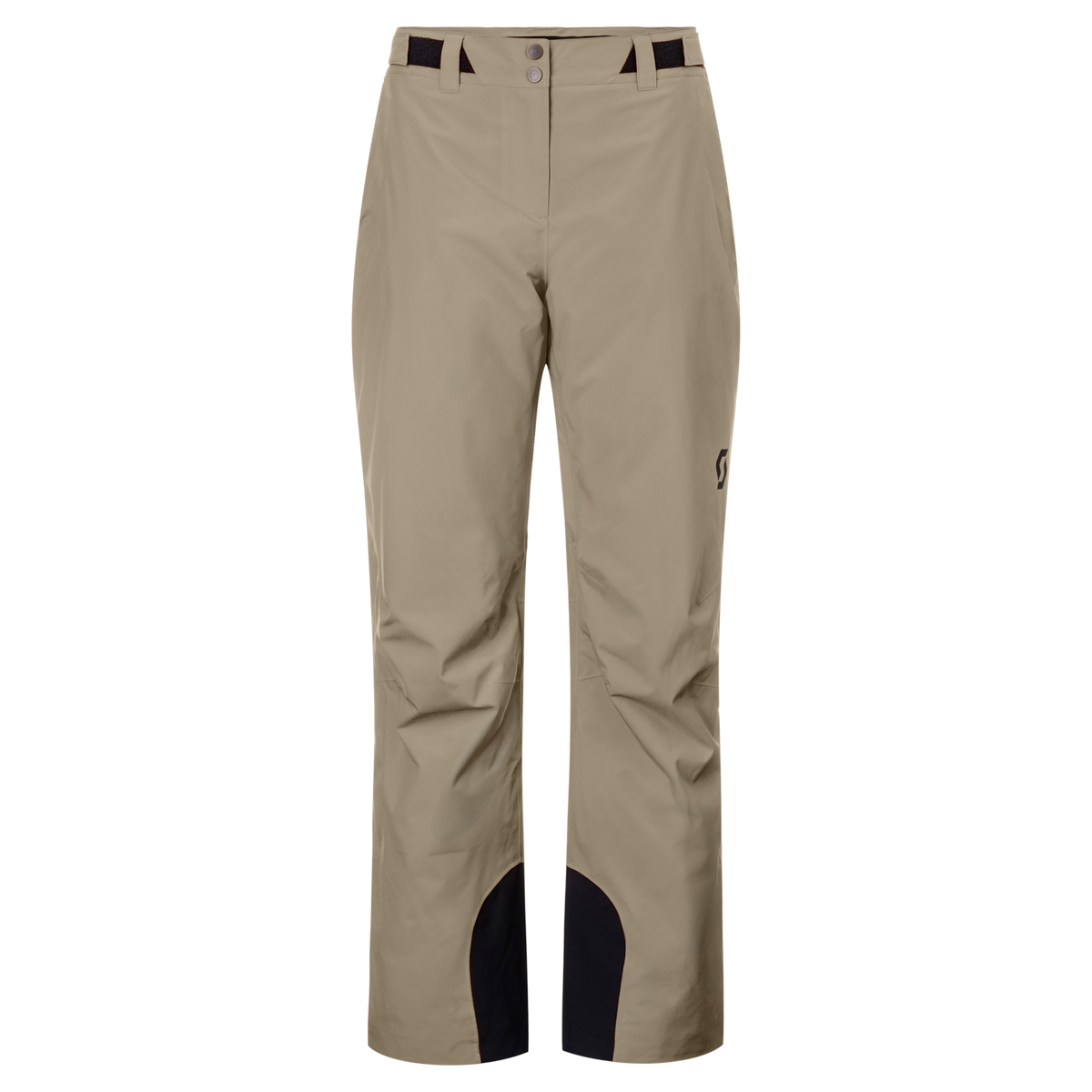 SCOTT Ultimate Dryo 10 Wintersporthose Damen – Portobello Beige – Vorderansicht