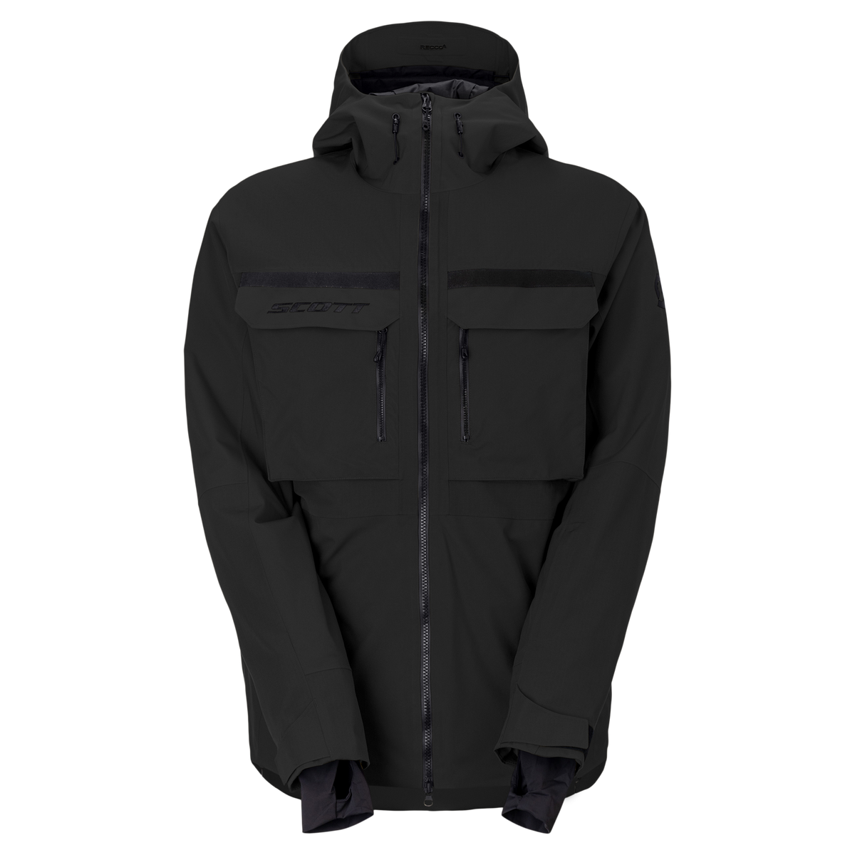 SCOTT Ultimate Dryo Utility Wintersportjacke Herren Black Vorderansicht