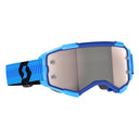 Scott FURY GOGGLE - Blue - Black - Silver Chrome Works One Size Brillen - PeakStyle