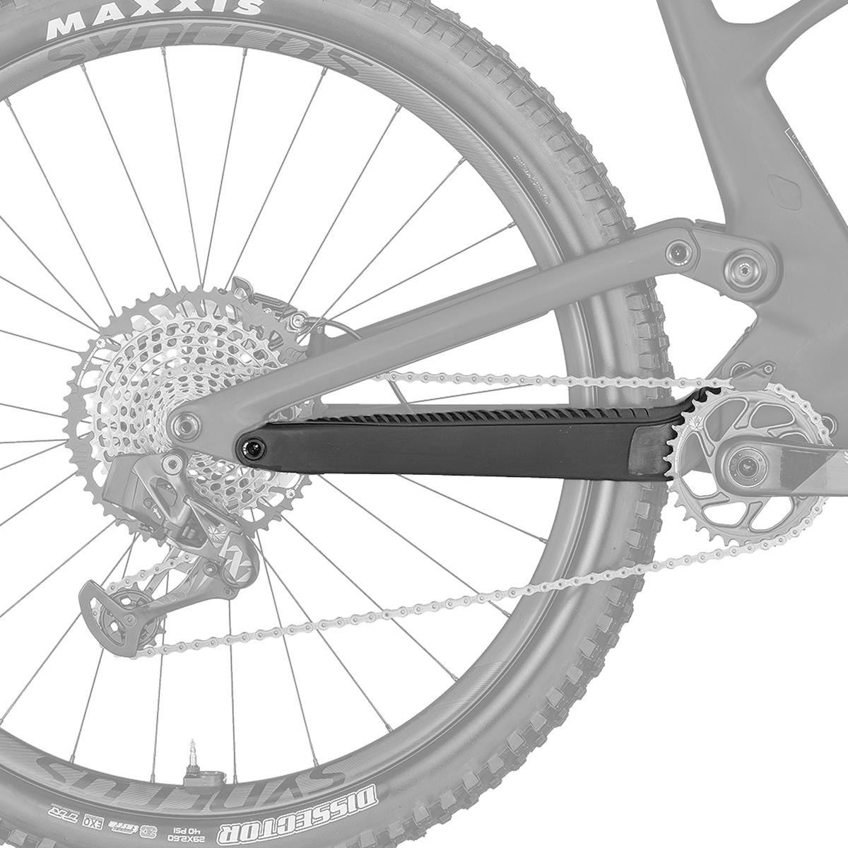 SCOTT Genius Carbon 23 Kettenstreben-/Sitzstrebenprotektoren - Fahrradrahmenschutz bei PeakStyle