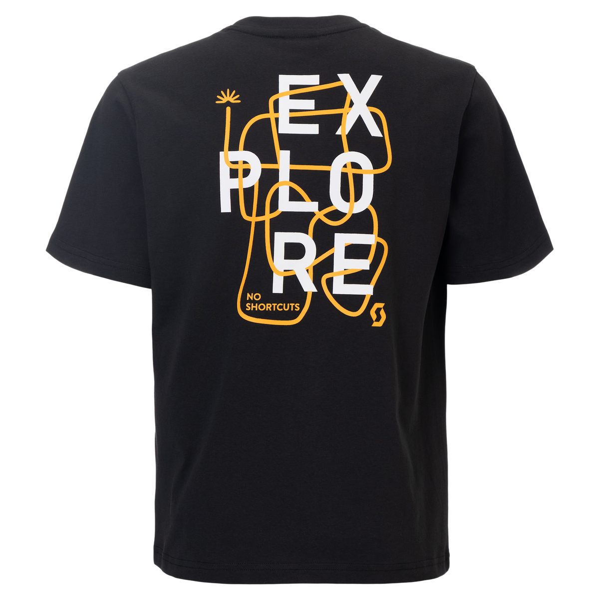 SCOTT Graphic Kurzarmshirt Kinder - Black Rückansicht