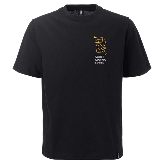 SCOTT Graphic Kurzarmshirt Kinder - Black
