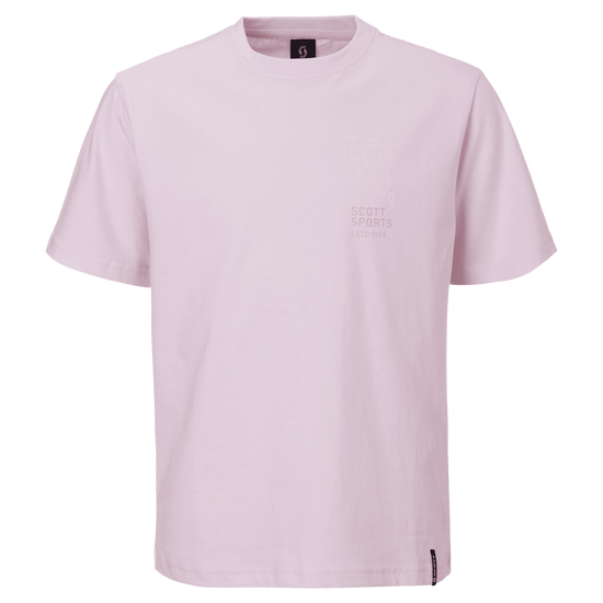 SCOTT Graphic Kurzarmshirt Kinder - Bliss Pink