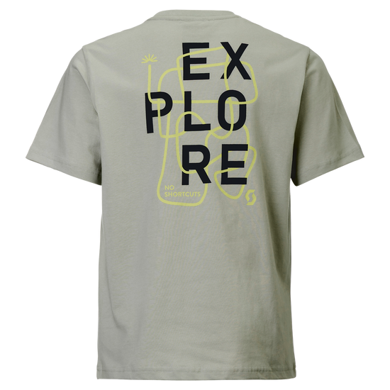 SCOTT Graphic Kurzarmshirt Kinder - Spray Grey Rückansicht