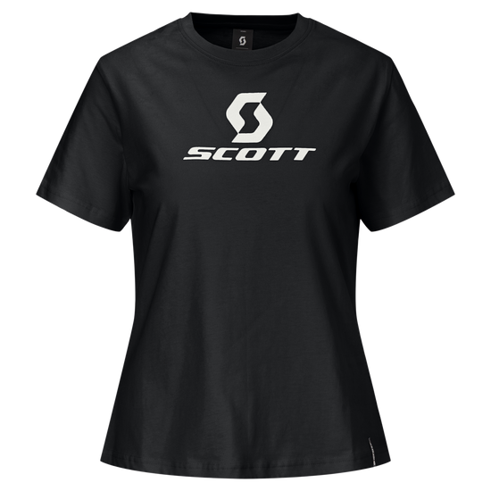 SCOTT Icon Kurzarmshirt Damen - Black