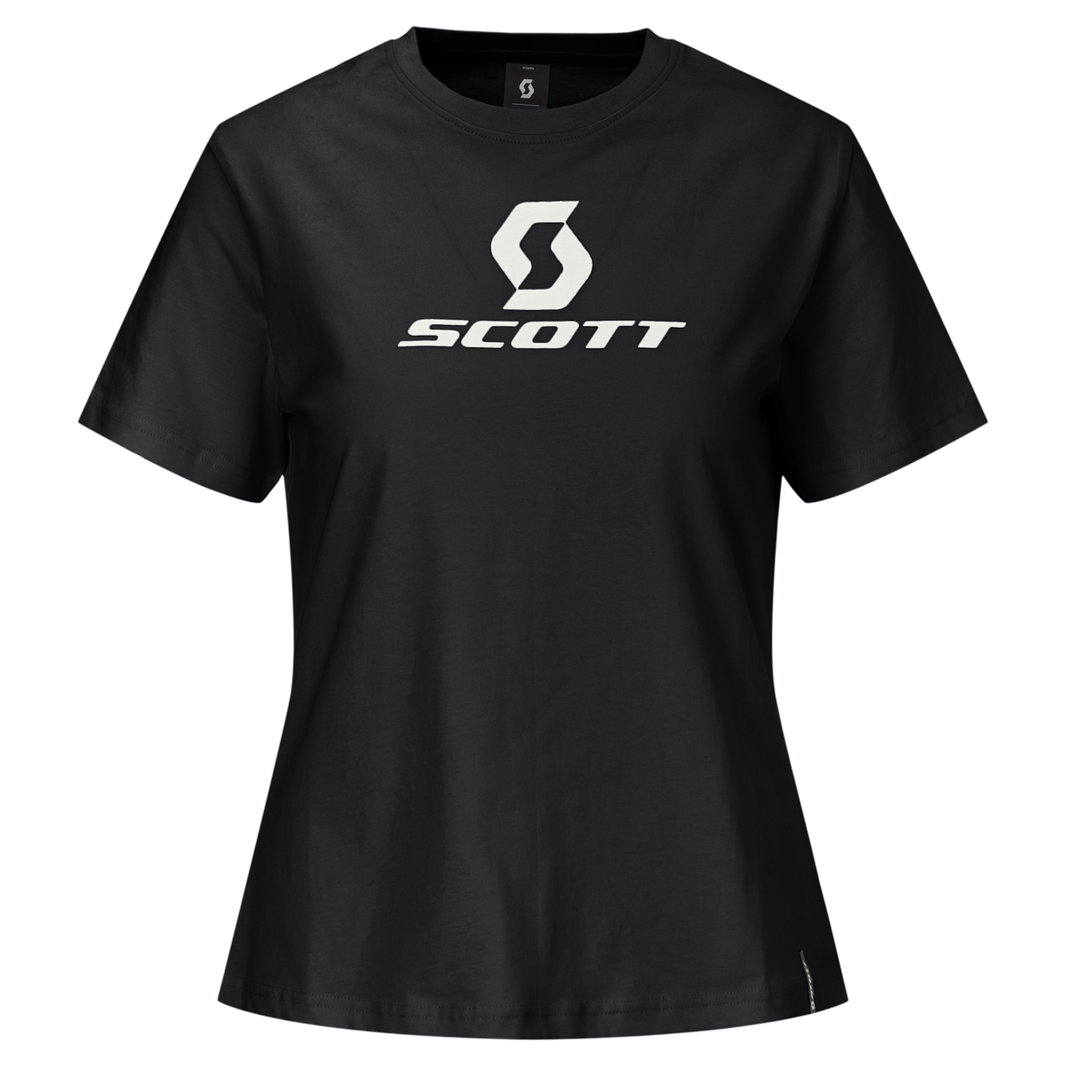 SCOTT Icon Kurzarmshirt Damen - Black