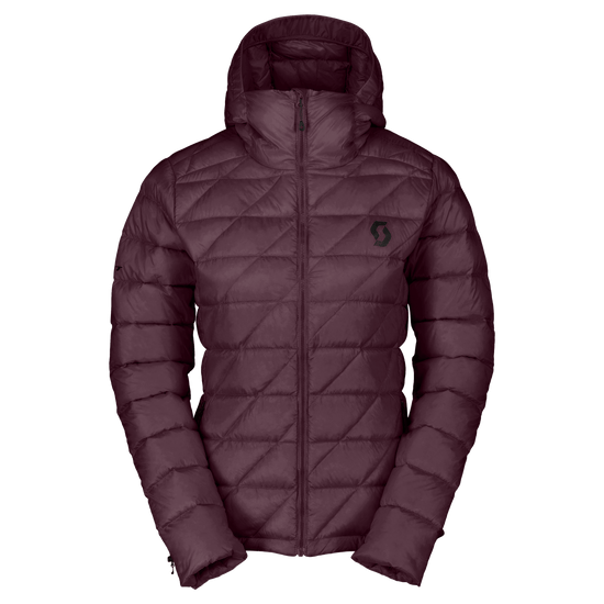 SCOTT Insuloft Light donsjas voor dames – Cocoa Red – vooraanzicht