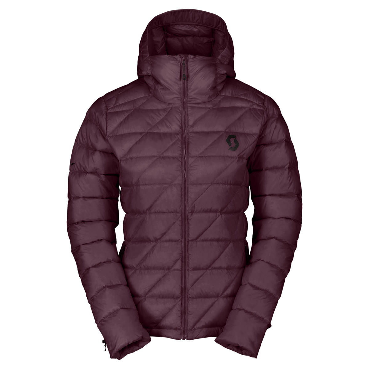 SCOTT Insuloft Light donsjas voor dames – Cocoa Red – vooraanzicht