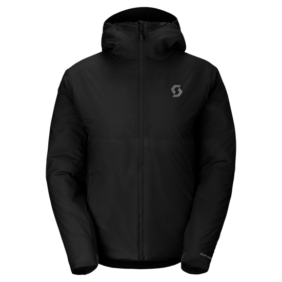 SCOTT Insuloft Light Hoody Damen in Black – Vorderansicht