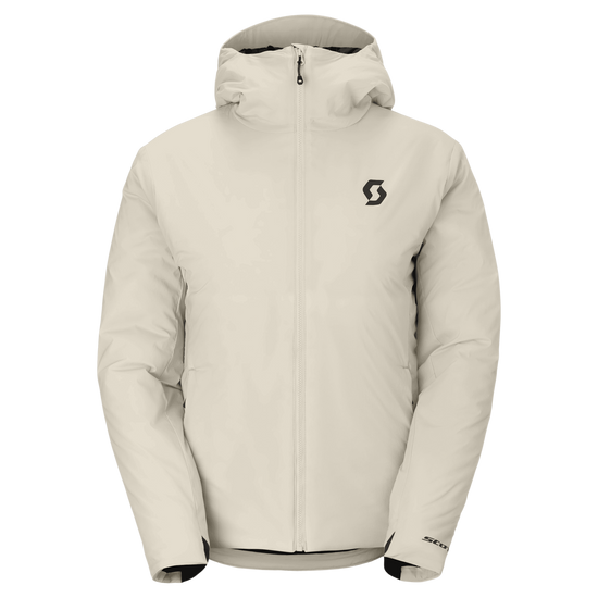 SCOTT Insuloft Light Hoody Damen in Latte Beige – Vorderansicht
