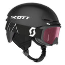 Scott JUNIOR KEEPER 2 HELMET + WITTY GOGGLE COMBO - Granite Black S Brillen - PeakStyle