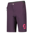 Scott JUNIOR TRAIL 10 LS/FIT W/PAD SHORTS - Dark Purple 116 Shorts - PeakStyle