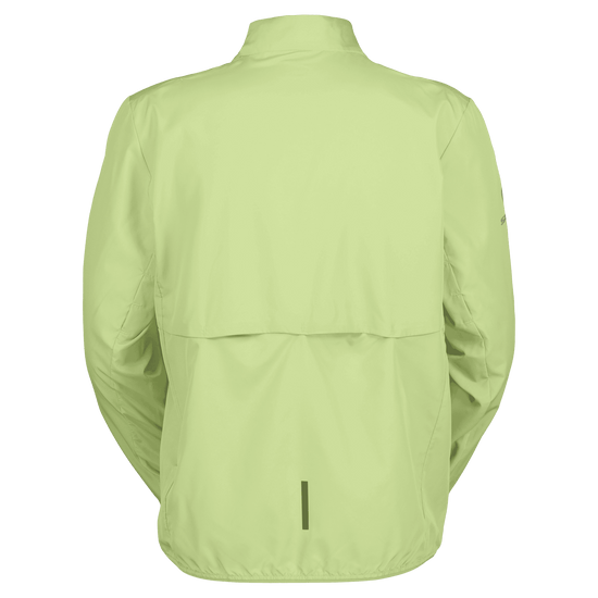 SCOTT Endurance Tech Windbreaker Herrenjacke – Acid Yellow – Rückansicht