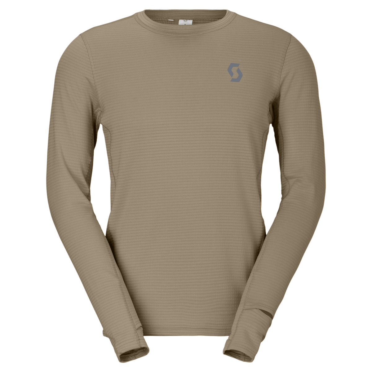 SCOTT Endurance Warm Langarmshirt Herren – Toast Beige – Ansicht 1