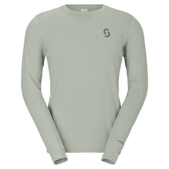 SCOTT Endurance Warm Langarmshirt Herren – Spray Grey – Ansicht 1