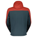 Scott M EXPLORAIR ALPHA HOODY - Magma Red - Aruba Green XS Hoodies - PeakStyle