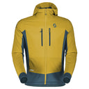 Scott M EXPLORAIR ALPHA HOODY - Mellow Yellow - Metal Blue XS Hoodies - PeakStyle