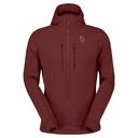 Scott M EXPLORAIR ALPHA HOODY - Wood Red S Hoodies - PeakStyle
