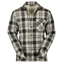 Scott M HERITAGE PILE SHIRT - Dust Grey - Black S Oberbekleidung - PeakStyle