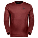 Scott M TECH L/SL CREWNECK - Dusk Red S Oberbekleidung - PeakStyle