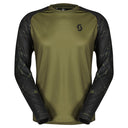 Scott M TRAIL STORM LS TEE - Fir Green - Black S Langarmshirts - PeakStyle