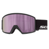 SCOTT Neo Skibrille Black - AMP Lavender Chrome S3 – Vorderansicht