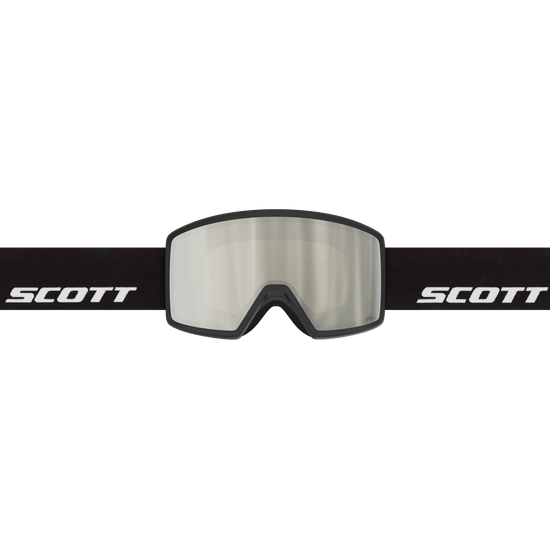 SCOTT Neo Skibrille Black - AMP White Chrome S2 – Seitenansicht