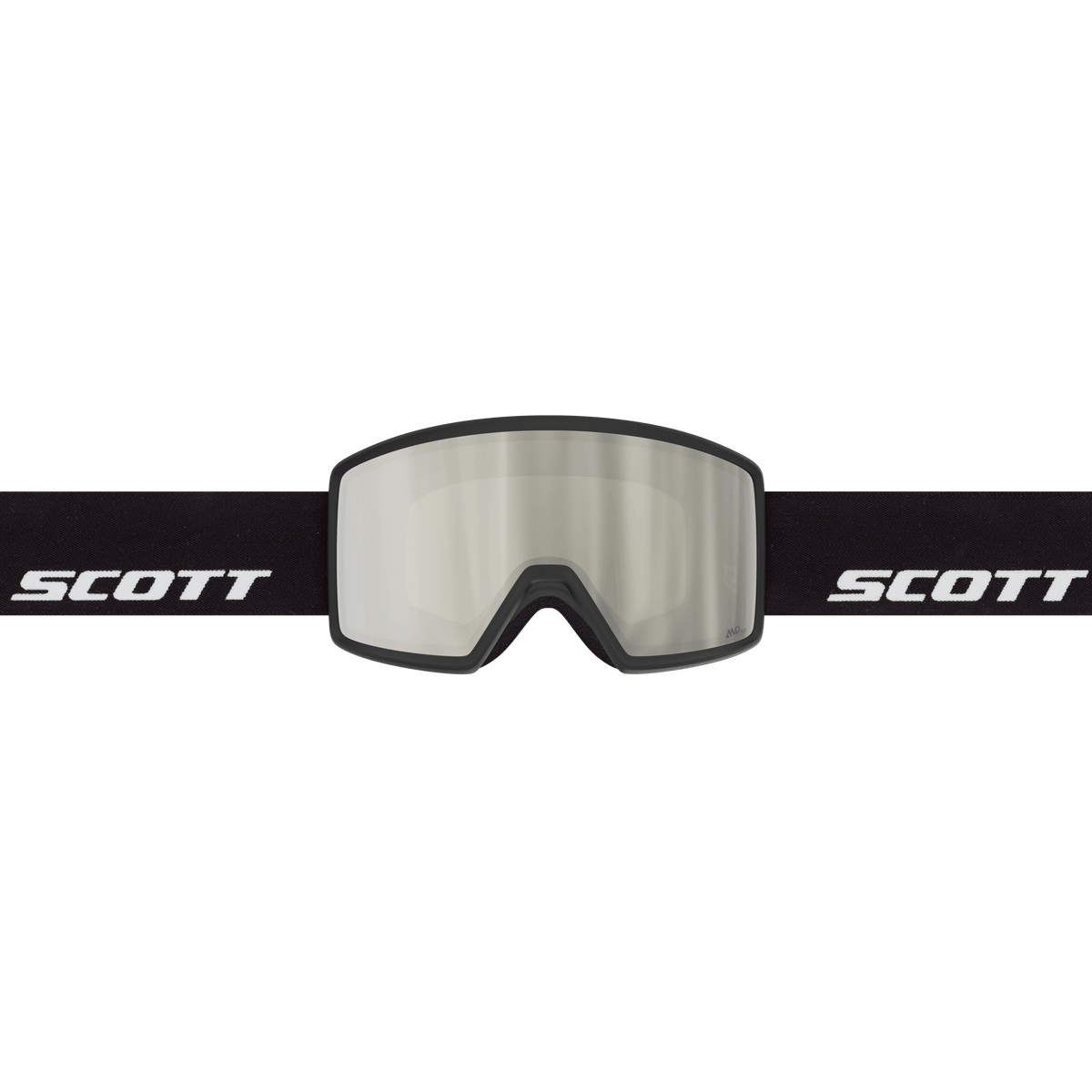 SCOTT Neo Skibrille Black - AMP White Chrome S2 – Seitenansicht