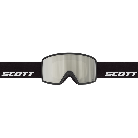 SCOTT Neo Skibrille Black - AMP White Chrome S2 – Seitenansicht