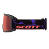 SCOTT Neo Skibrille Black - Purple - AMP Red Chrome S3 – Detailansicht