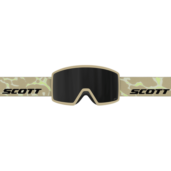 SCOTT Neo Skibrille Mojave Beige - AMP Black Chrome S3 – Seitenansicht