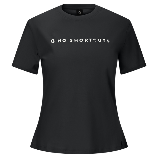 SCOTT No Shortcuts Kurzarmshirt Damen - Black