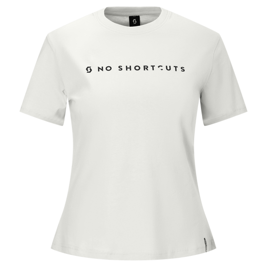 SCOTT No Shortcuts Kurzarmshirt Damen - White