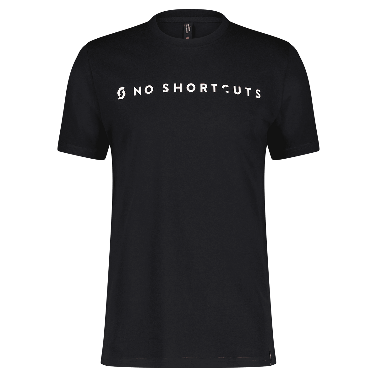 SCOTT No Shortcuts Kurzarmshirt Herren F26 – Black Vorderansicht