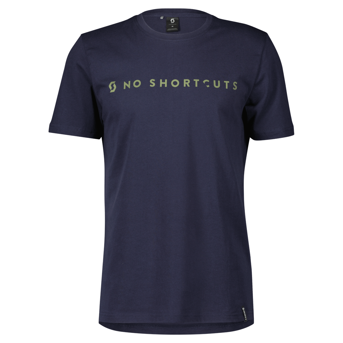 SCOTT No Shortcuts Kurzarmshirt Herren F26 – Dark Blue Vorderansicht