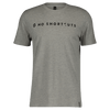 SCOTT No Shortcuts Kurzarmshirt Herren F26 – Light Grey Melange Vorderansicht