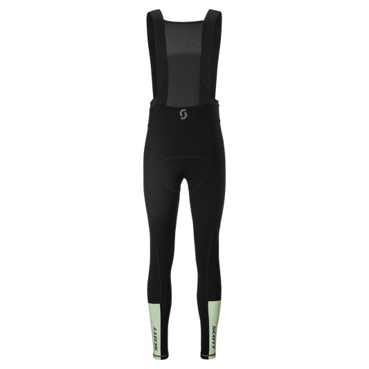 SCOTT Pro Mid +++ Trägerhose Herren Black - Vapour Green Rückansicht