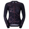 SCOTT Pro Mid Langarm-Radtrikot Damen Cocoa Red - Black Vorderansicht