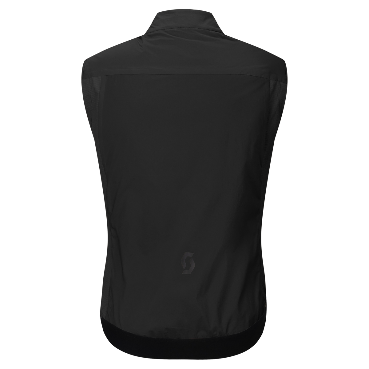 SCOTT Pro Warm Alpha Fahrradweste Herren Black Rückansicht
