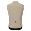 SCOTT Pro Warm Alpha Fahrradweste Herren Portobello Beige Rückansicht