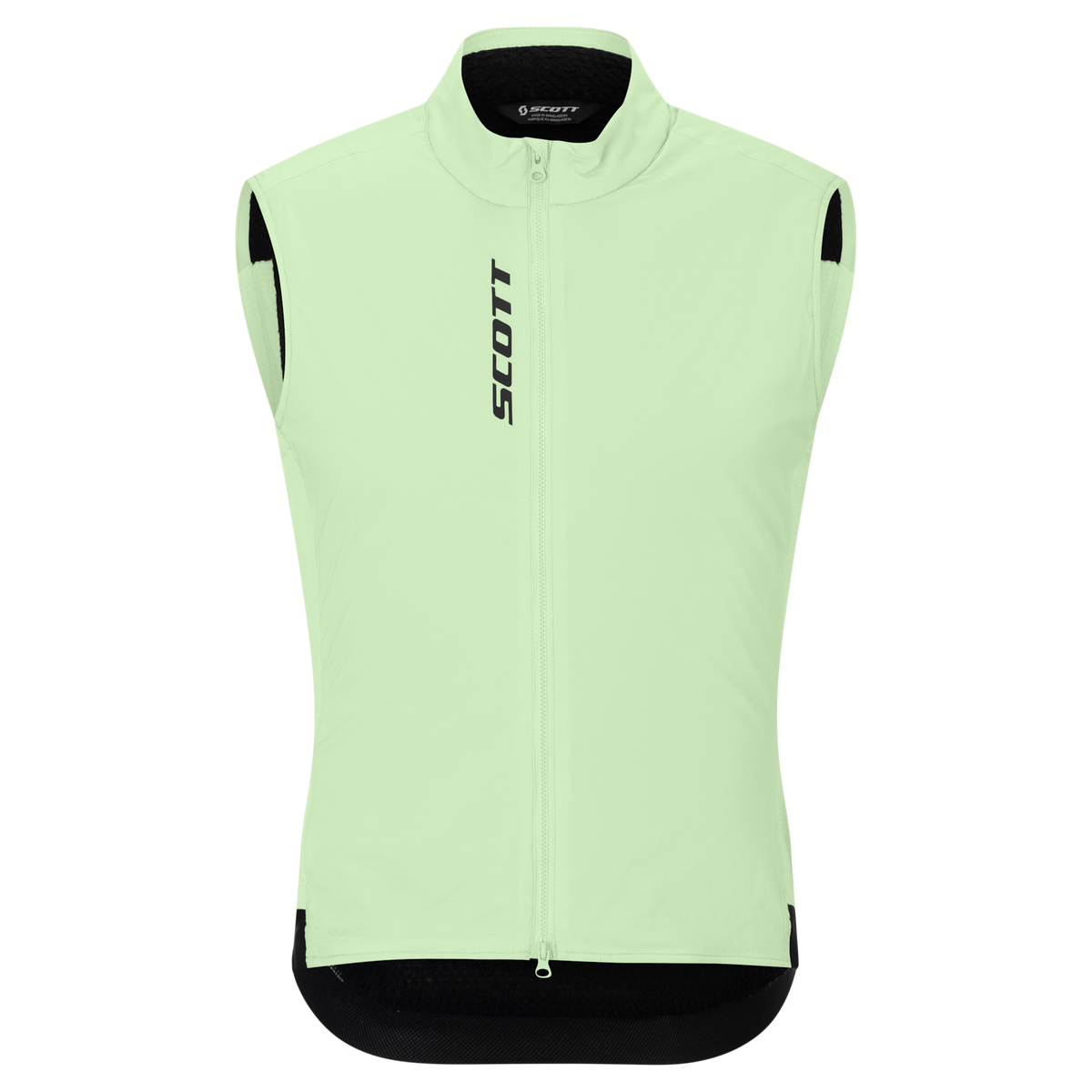 SCOTT Pro Warm Alpha Fahrradweste Herren Vapour Green Vorderansicht