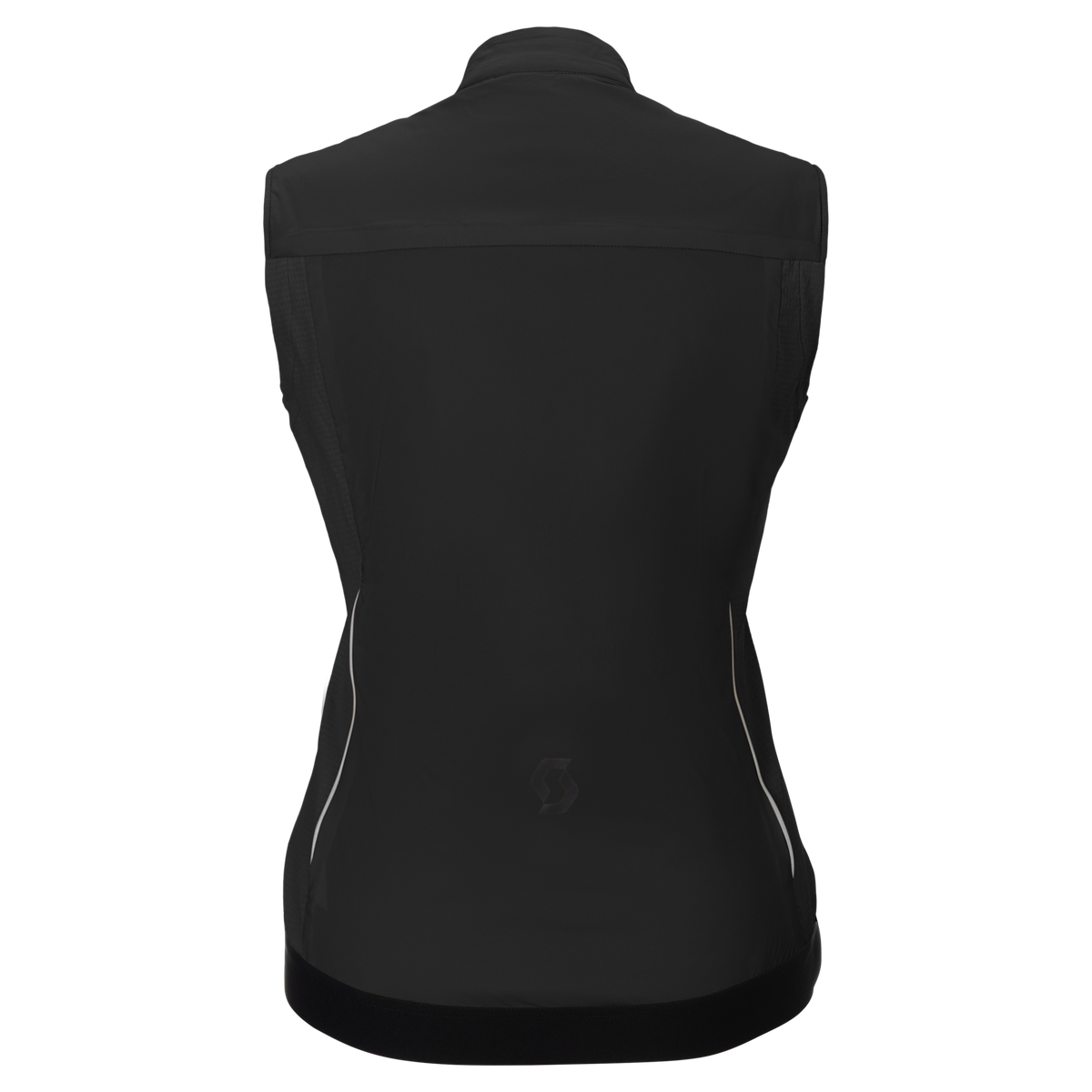 SCOTT Pro Warm Alpha Fahrradweste Damen Black Rückansicht