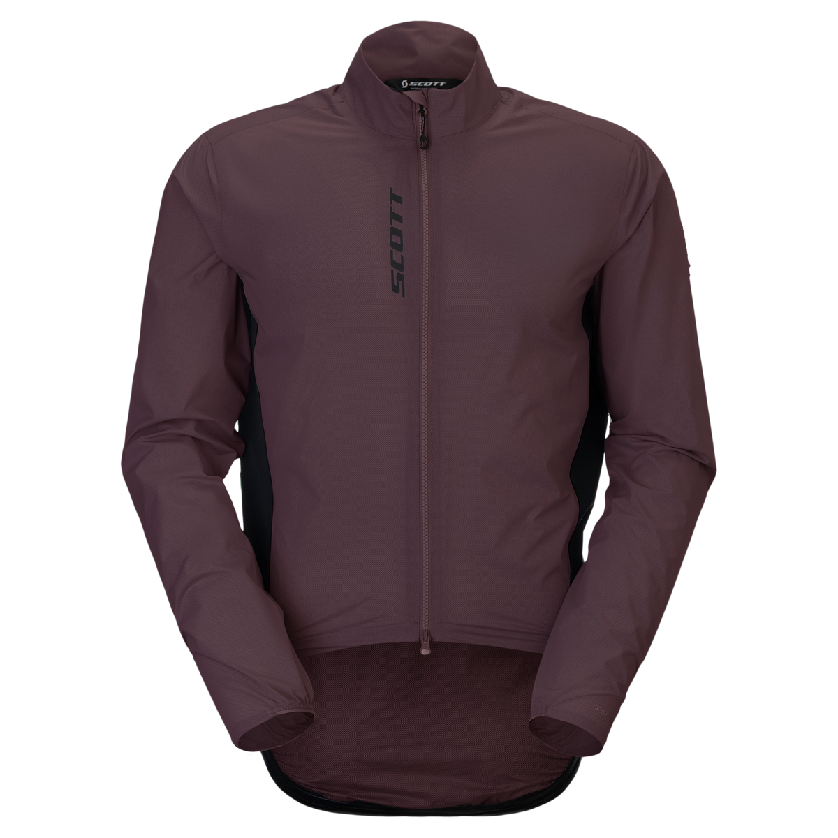 SCOTT Pro Waterproof Fahrradjacke Damen Cocoa Red Vorderansicht