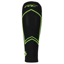Scott RC COMPRESSION CALF - Black - Safety Yellow S Gamaschen - PeakStyle