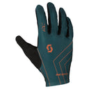 Scott RC TEAM LF GLOVE - Aruba Green - Braze Orange XS Handschuhe - PeakStyle