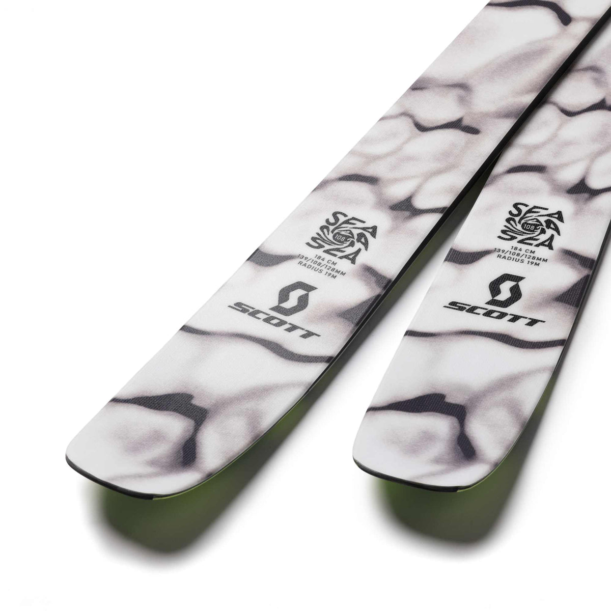 SCOTT SEA 108 Ski White - Yellow Ansicht 5