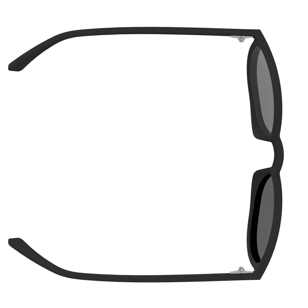 SCOTT Sunglasses Riff Rückansicht - Black Matt - Grey Eco