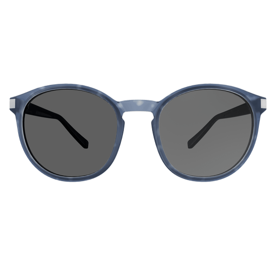 SCOTT Sunglasses Riff Seitenansicht - Tortoise Blue - Grey Eco