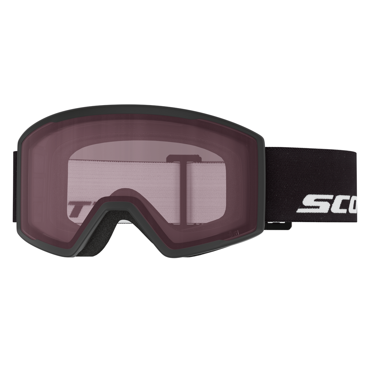 SCOTT Trace Skibrille Black - Light Rose S1 – Ansicht 1